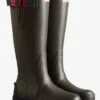 Hunter Ladies Balmoral Neoprene Tech Sole Wellington - Slate/Peppercorn