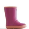 Hunter Kids First Insulated Wellingtons - Prismatic Pink