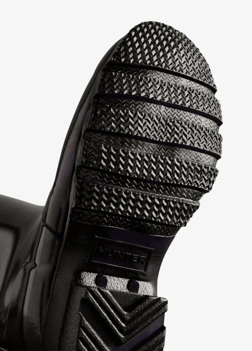 Childs Hunter Gloss Wellingtons - Black 4 Childs Hunter Gloss Wellingtons - Black - Image 4