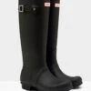 Hunter Womens Original Tall Wellington Boot - Black