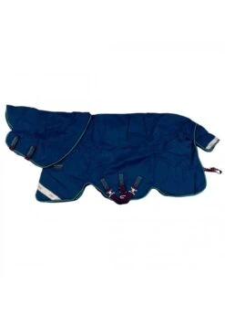 Rhino Plus Turnout 100g - Navy/Grey -Horse Rider Shop hwplustoutnavygrey3rdy