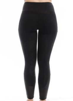 Horseware Silicon Riding Tights - Black -Horse Rider Shop hwsiliconblack4rdy