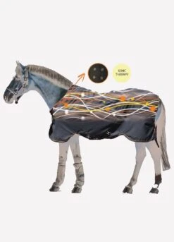 Rambo Ionic Stable Sheet - Black -Horse Rider Shop ionictherapyrdy