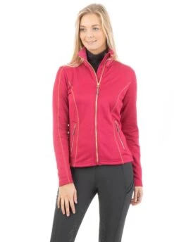 Anky Ladies Technostretch Jacket - Fuchsia Red