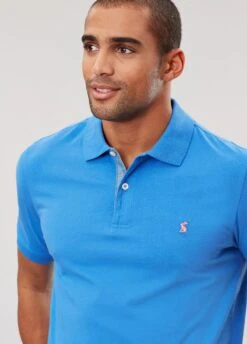 Joules Mens Hanfield Polo Shirt - Eton Blue -Horse Rider Shop joules hanfield eton blue4