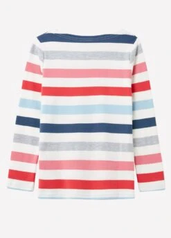 Joules Junior Harbour Luxe Jersey Top - Multi Stripe -Horse Rider Shop joules jnr harbour heart2