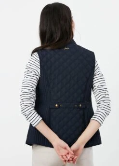 Joules Minx Diamond Quilted Gilet - Marine Navy -Horse Rider Shop joulesminxgiletnavy6rdy