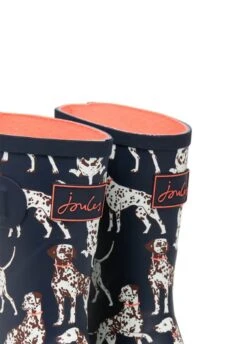 Joules Ladies Molly Wellingtons - Navy Dalmation 6 Joules Ladies Molly Wellingtons - Navy Dalmation -Horse Rider Shop joulesmolly3rdy