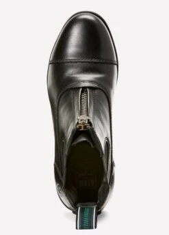 Ariat Junior Devon IV Paddock Boots - Black -Horse Rider Shop kidsdevon6