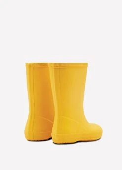 Hunter Kids First Classic Wellingtons - Yellow -Horse Rider Shop kidsfirstyellrdy