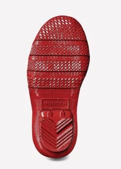 Childs Hunter Gloss Wellingtons - Military Red -Horse Rider Shop kidsorigglossmilred4rdy