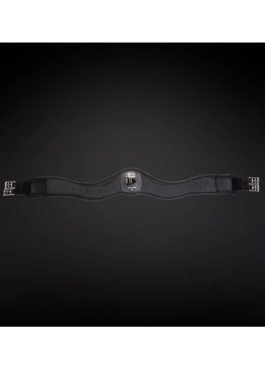 Kent & Masters Long Leather Girth - Black 1 Kent & Masters Long Leather Girth - Black