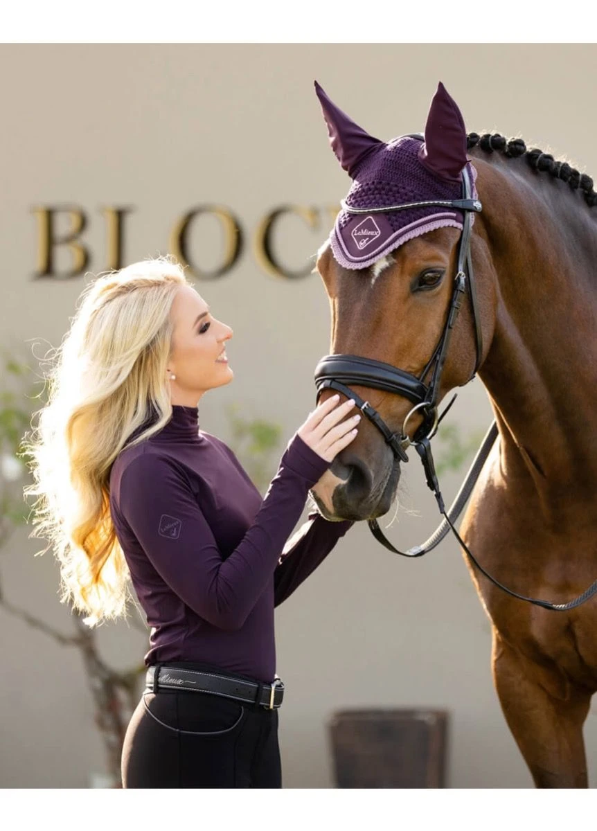 LeMieux Classic Fly Hood - Fig 2 LeMieux Classic Fly Hood - Fig - Image 2