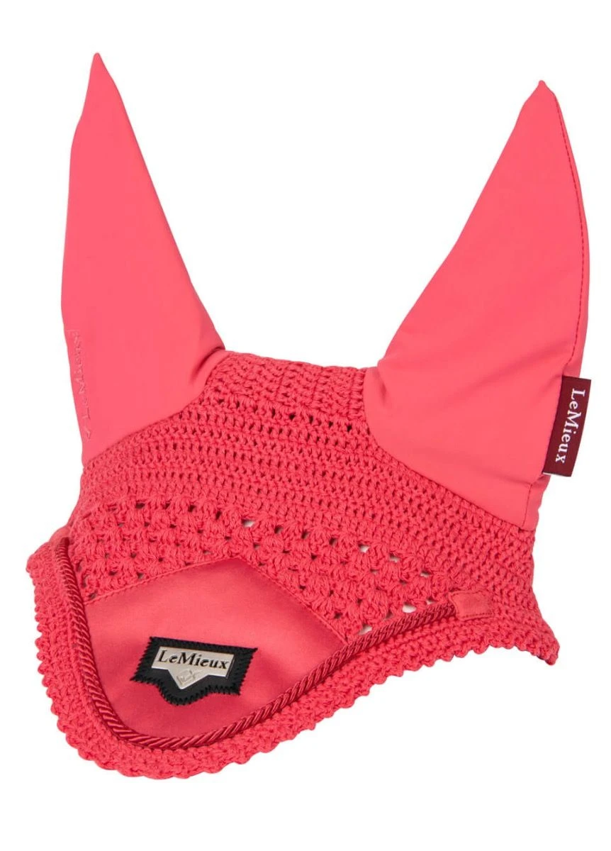 LeMieux Loire Fly Hood - Papaya 1 LeMieux Loire Fly Hood - Papaya