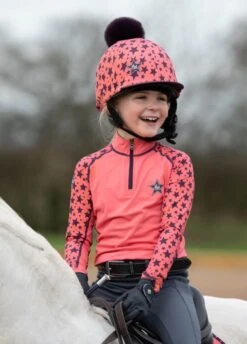 LeMieux Mini Base Layer - Papaya 10 LeMieux Mini Base Layer - Papaya -Horse Rider Shop lemieux mini base papaya 4rdy