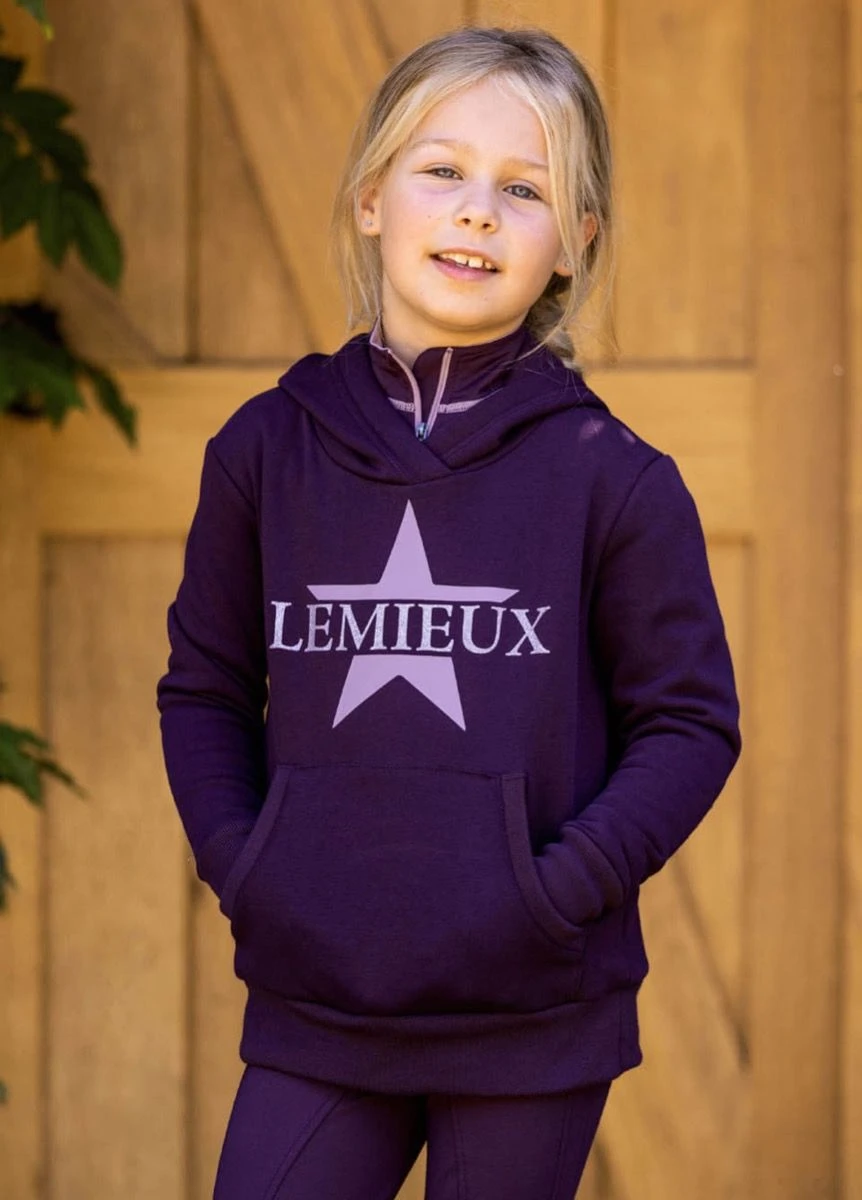 LeMieux Mini Hoodie - Fig 2 LeMieux Mini Hoodie - Fig - Image 2