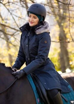 LeMieux Loire Waterproof Riding Coat - Navy -Horse Rider Shop lemieux riding coat navy 1rdy