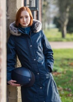 LeMieux Loire Waterproof Riding Coat - Navy -Horse Rider Shop lemieux riding coat navy 5rdy