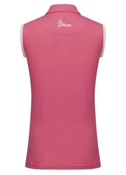 LeMieux Sleeveless Polo Shirt - Watermelon -Horse Rider Shop lemieux sless polo watermelon 4rdy