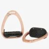 LeMieux Vector Balance Stirrups - Black/Rose Gold