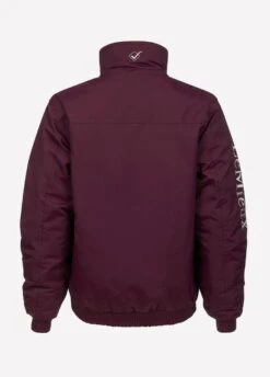 Team LeMieux Waterproof Crew Jacket - Burgundy -Horse Rider Shop lemieux waterproof burgundy 3