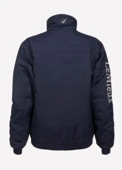 Team LeMieux Waterproof Crew Jacket - Navy -Horse Rider Shop lemieux waterproof navy 3
