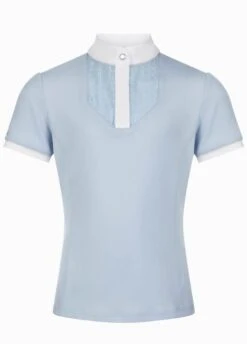 LeMieux Young Rider Belle Show Shirt - Mist -Horse Rider Shop lm belle mist 1rdy