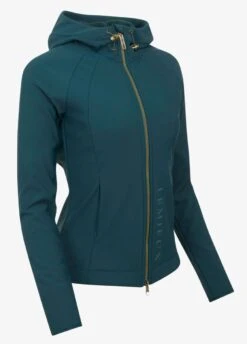 LeMieux Charlotte Soft Shell Jacket - Spruce -Horse Rider Shop lm charlotte spruce 1rdy