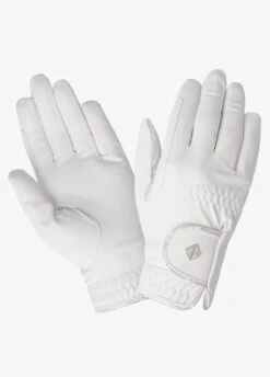 LeMieux Pro Touch Classic Riding Gloves - White
