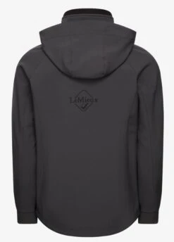 LeMieux Mens Elite SoftShell Jacket - Anthracite -Horse Rider Shop lm elite softshell anthracite 3rdy