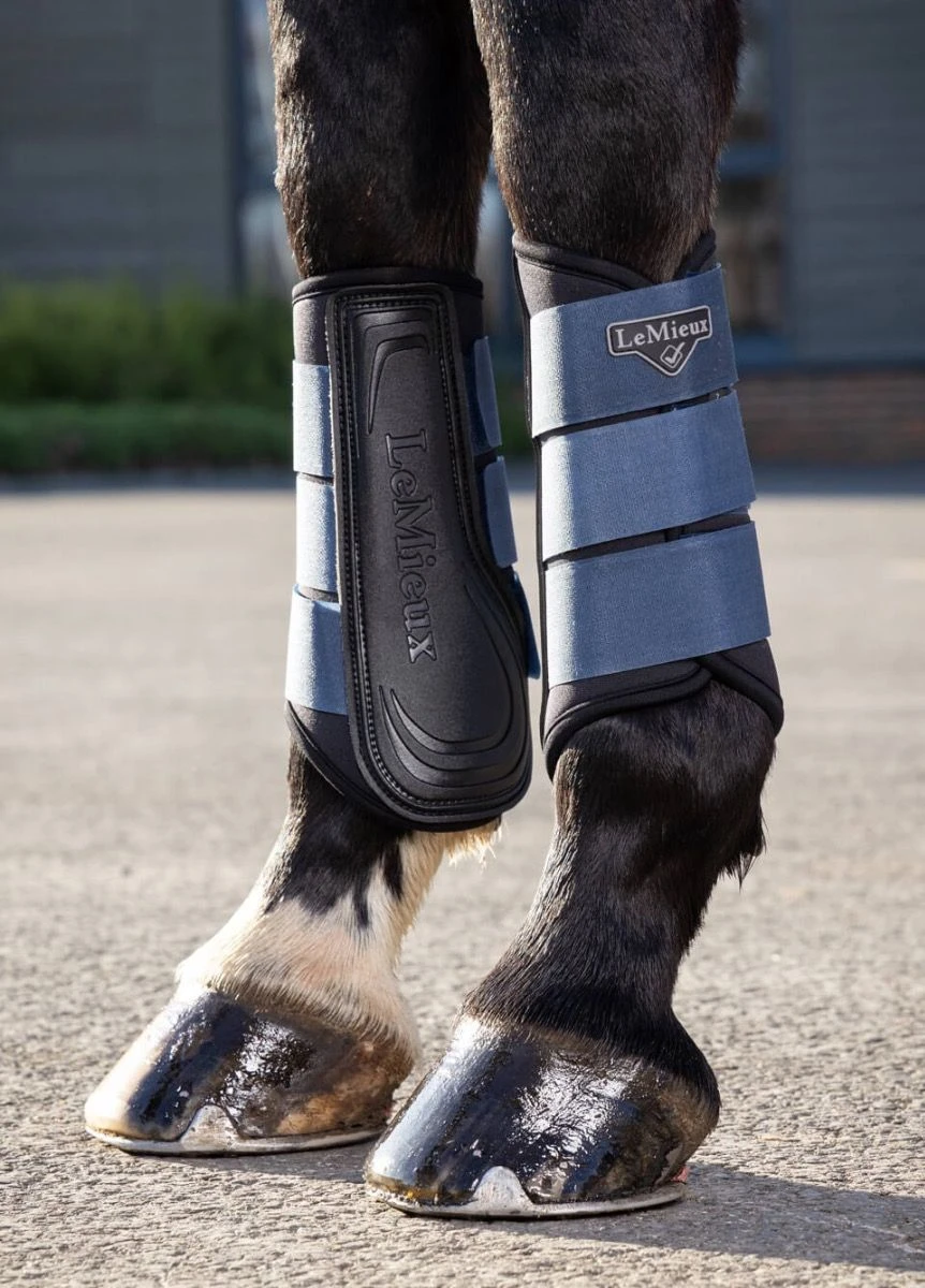 LeMieux Grafter Brushing Boots - Atlantic 2 LeMieux Grafter Brushing Boots - Atlantic - Image 2