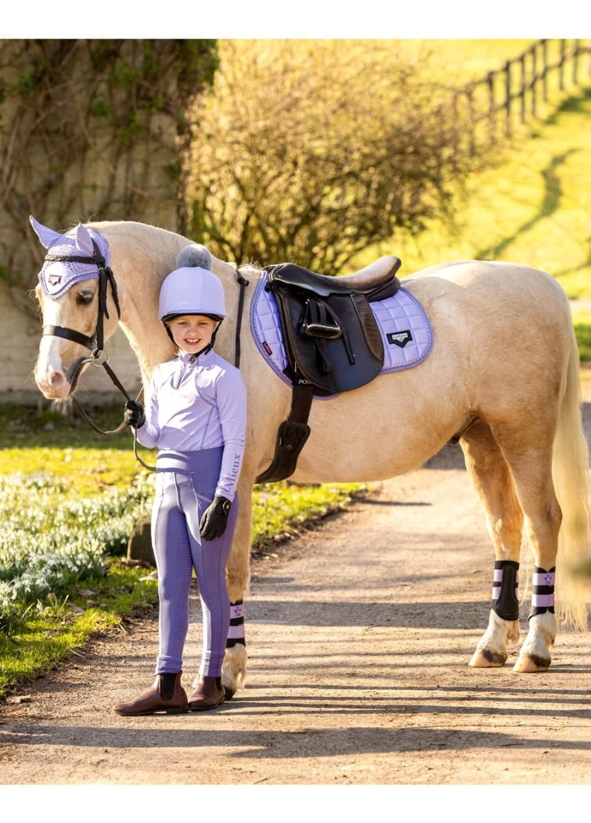 LeMieux Junior Loire Jump Square - Wisteria 2 LeMieux Junior Loire Jump Square - Wisteria - Image 2