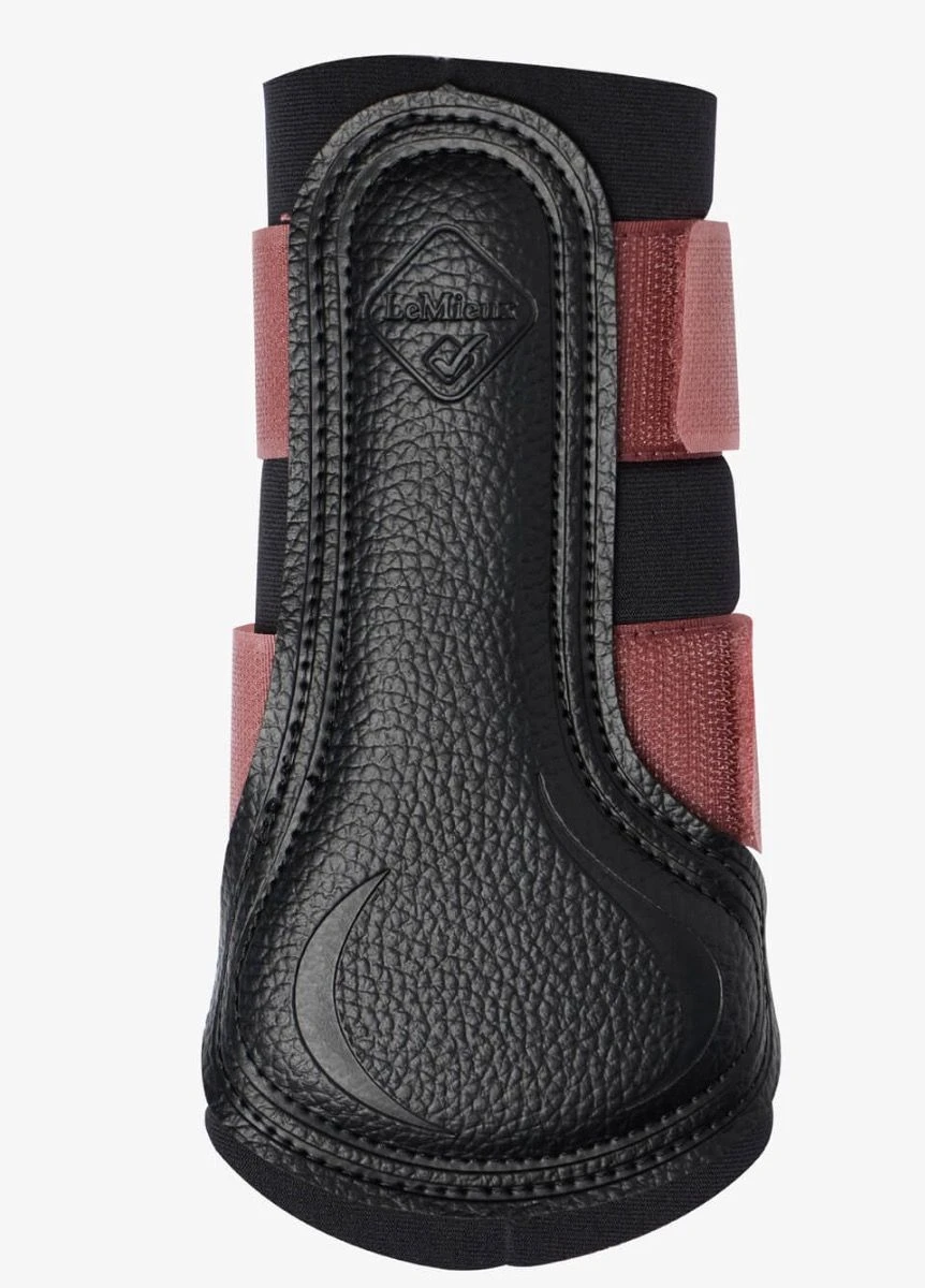 LeMieux Mini Brushing Boots - Orchid 2 LeMieux Mini Brushing Boots - Orchid - Image 2