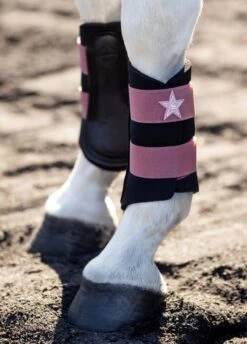 LeMieux Mini Brushing Boots - Orchid 5 LeMieux Mini Brushing Boots - Orchid -Horse Rider Shop lm mini grafter orchid 3rdy