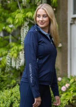 LeMieux Skyla Jacket - Navy -Horse Rider Shop lm skyla navy 3rdy