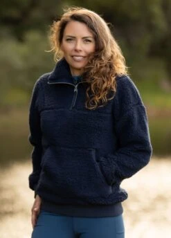 LeMieux Tara Teddy Fleece - Navy