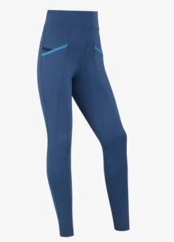 LeMieux Young Rider Pull On Breech - Atlantic -Horse Rider Shop lm yr breech atlantic 3rdy 1