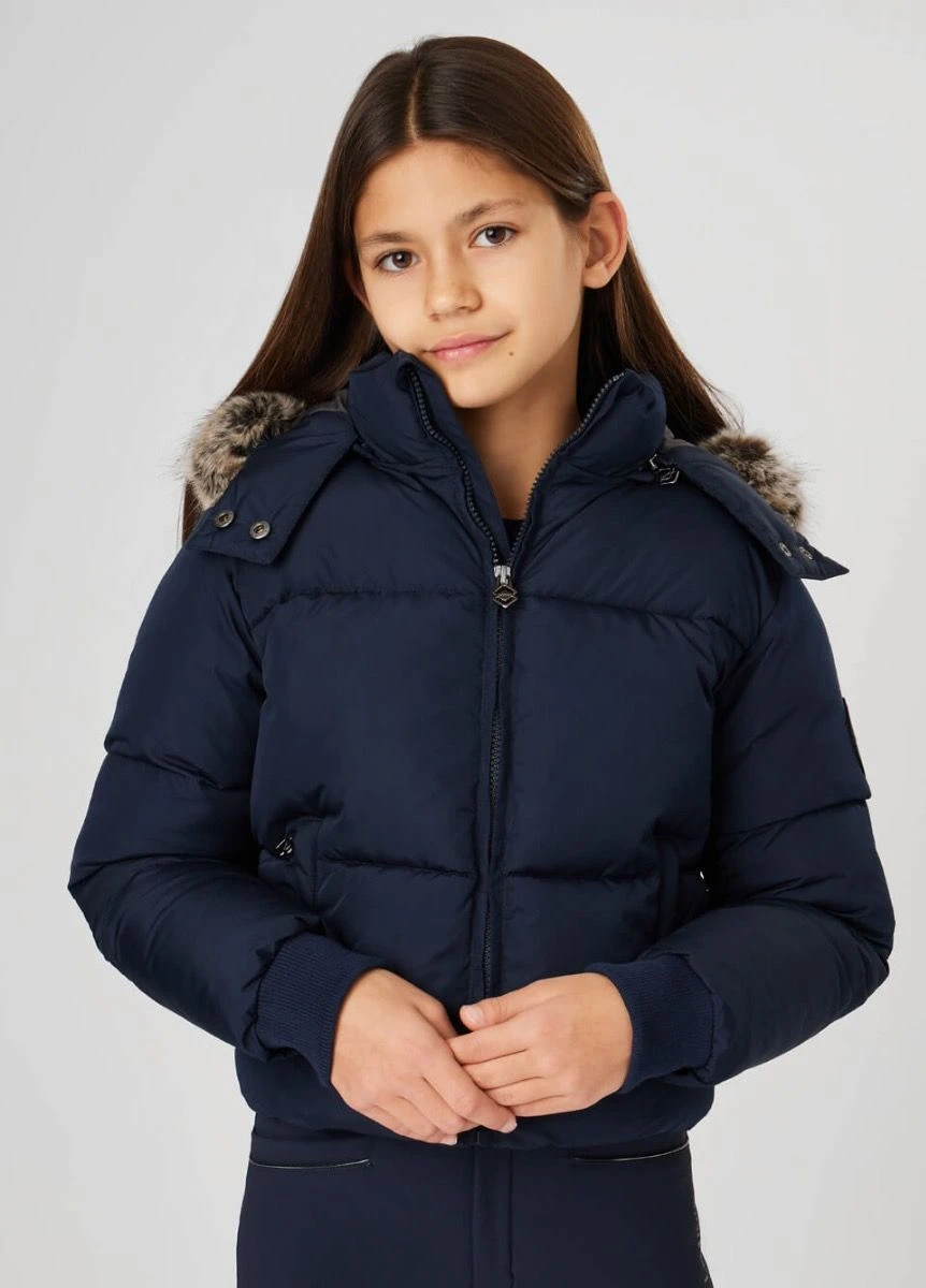 LeMieux Young Rider Gia Puffer Jacket - Navy 1 LeMieux Young Rider Gia Puffer Jacket - Navy