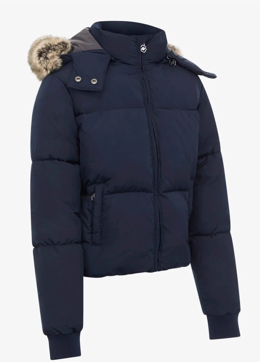 LeMieux Young Rider Gia Puffer Jacket - Navy 2 LeMieux Young Rider Gia Puffer Jacket - Navy - Image 2