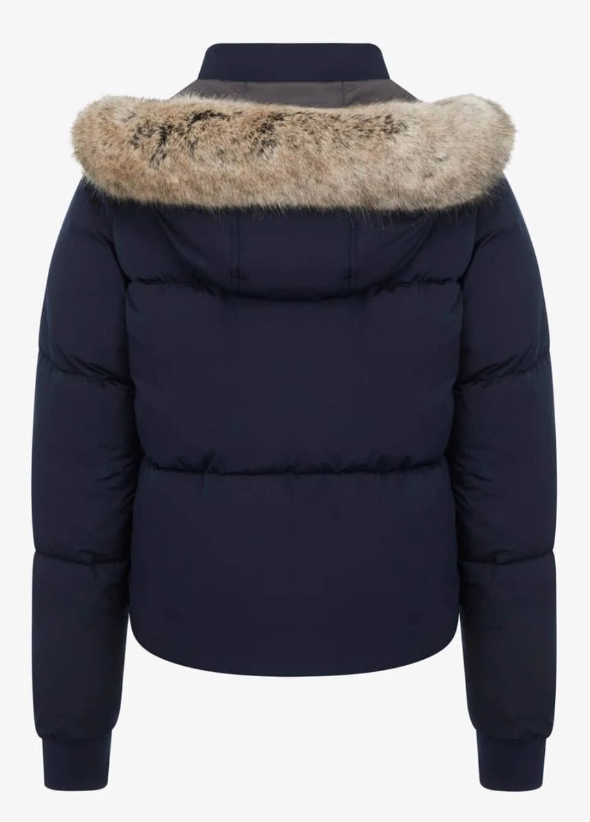 LeMieux Young Rider Gia Puffer Jacket - Navy 3 LeMieux Young Rider Gia Puffer Jacket - Navy - Image 3
