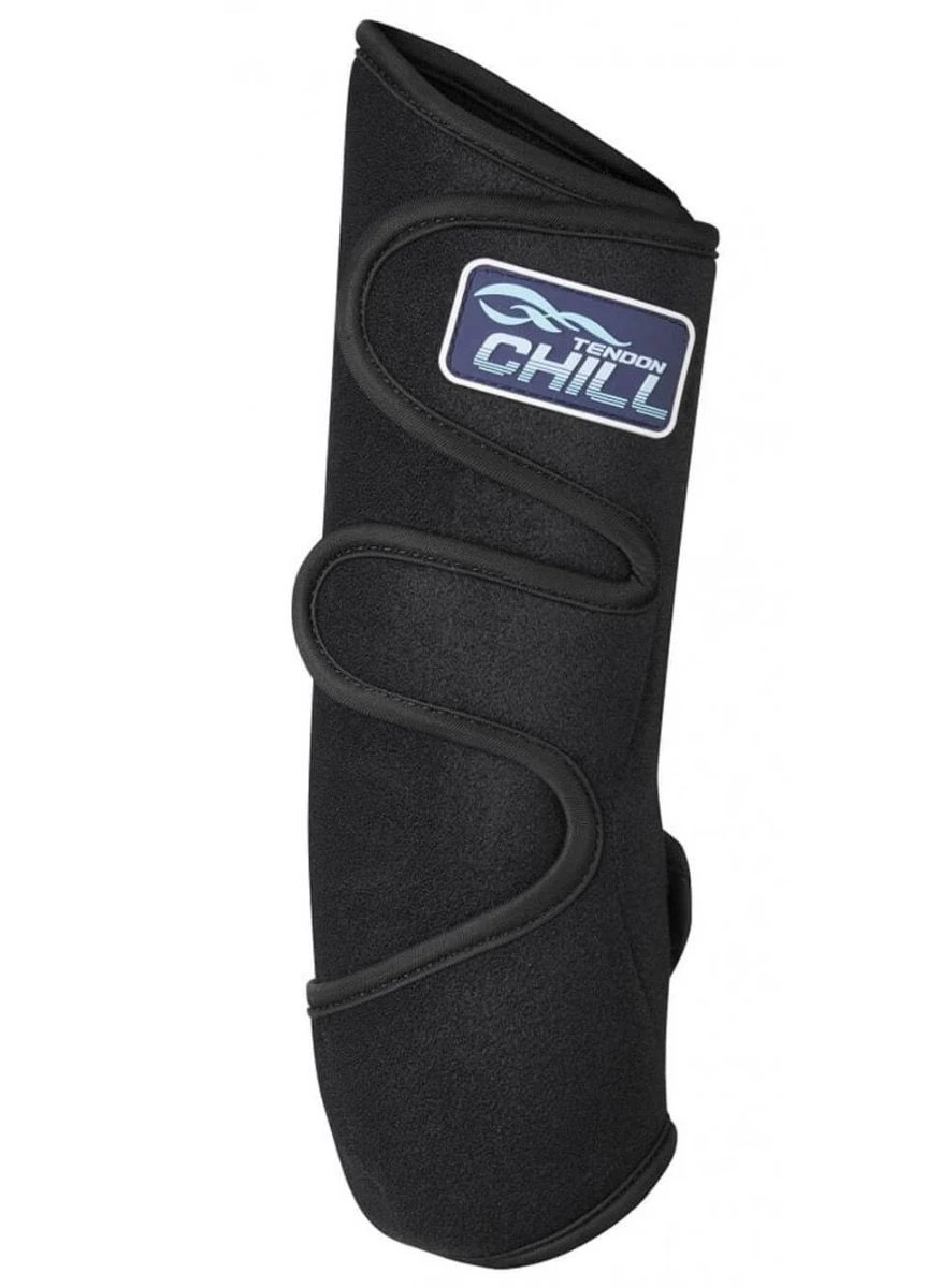 LeMieux Tendon Chill Boots (Pair) - Black 2 LeMieux Tendon Chill Boots (Pair) - Black - Image 2