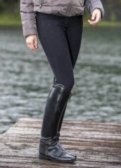 LeMieux Drytex Waterproof Breeches - Black -Horse Rider Shop lmdrytexblack3rdy