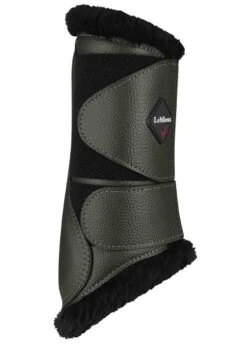 LeMieux Fleece Brushing Boots - Oak -Horse Rider Shop lmfleecebootoak3rdy