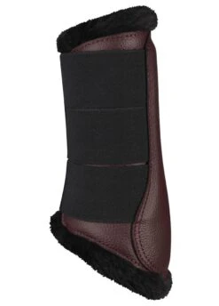LeMieux Fleece Brushing Boots - Rioja -Horse Rider Shop lmfleecebootrioja4rdy