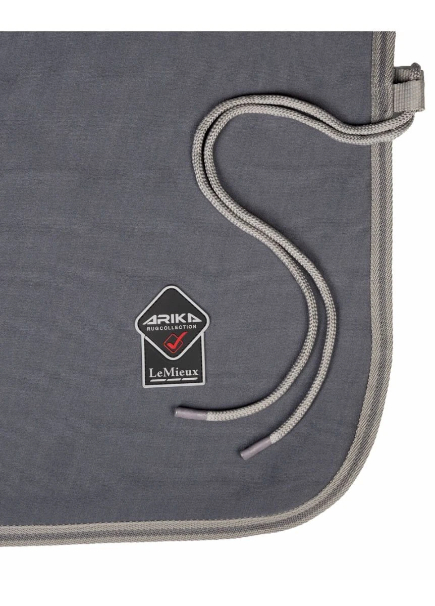 LeMieux Arika Jersey-Tek Fleece Rug - Grey 4 LeMieux Arika Jersey-Tek Fleece Rug - Grey - Image 4