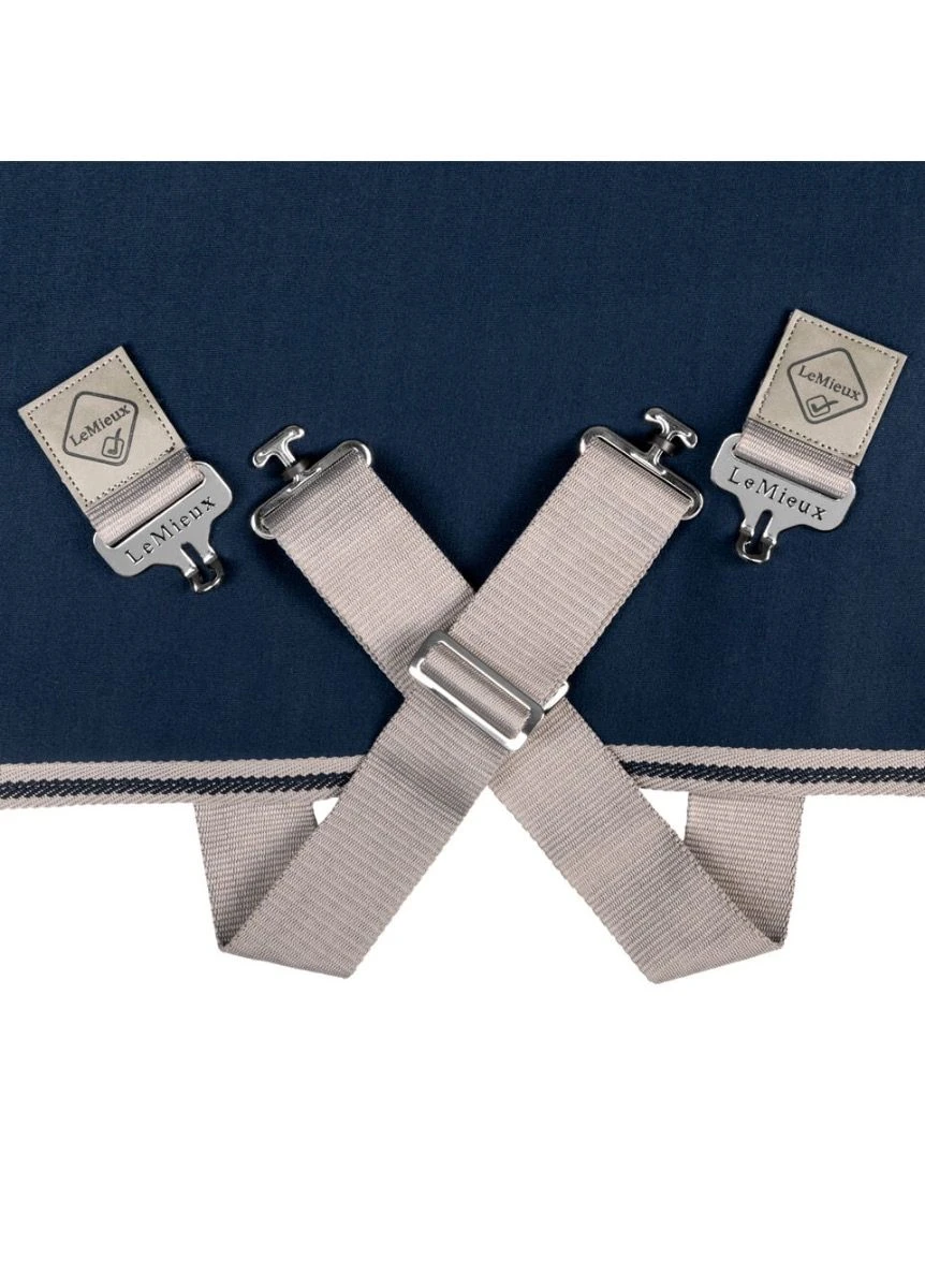 LeMieux Arika Jersey-Tek Fleece Rug - Navy 3 LeMieux Arika Jersey-Tek Fleece Rug - Navy - Image 3