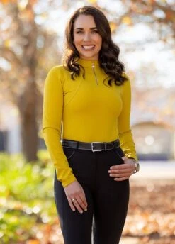 LeMieux Liberte Base Layer - Dijon -Horse Rider Shop lmlibertebasedijon6rdy