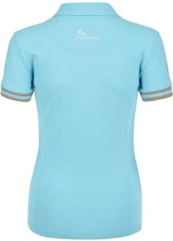 LeMieux Polo Shirt - Azure -Horse Rider Shop lmpoloazure2rdy