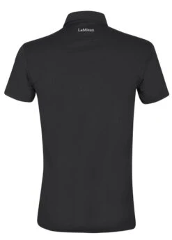 LeMieux Monsieur Mens Polo Shirt - Black -Horse Rider Shop lmpoloblack4rdy