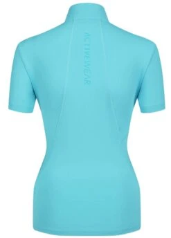 LeMieux ActiveWear Short Sleeve Base Layer - Azure -Horse Rider Shop lmshortbaseazure3rdy